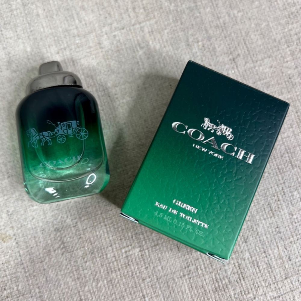 💚 COACH Green mini (4.5 ml) - Picture 2 of 6